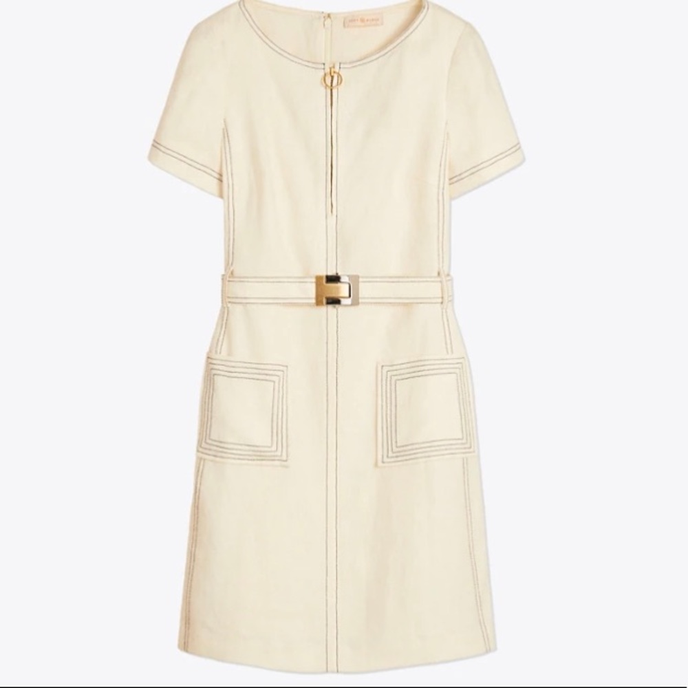 Tory Burch Linen Shift Dress